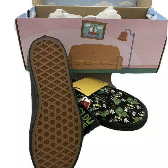 Vans The Simpson Glow in the Dark Bart Shoes - Picture 3 of 11
